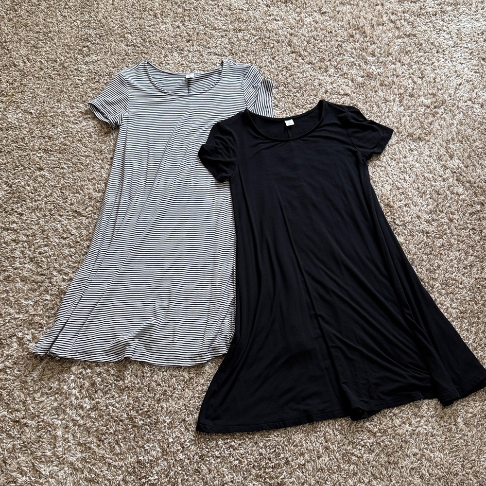 Old Navy T-Shirt Dresses (2) Luxe